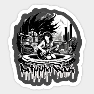 Drippin' Rock Band Tee Sticker